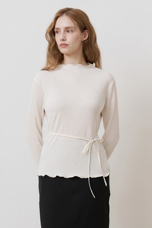 플리츠 스텐다드핏 폴라 IVORY