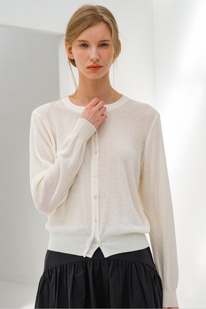 투웨이 소프트 가디건 IVORY