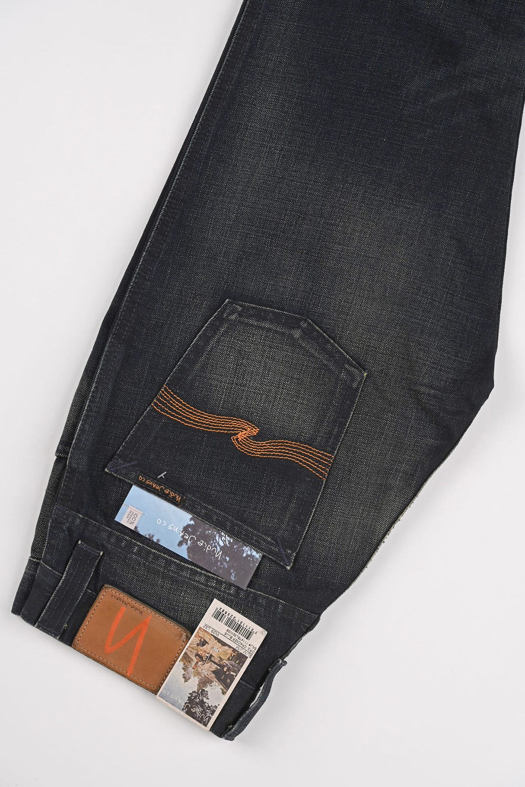 Nudie Jeans - 데님 - [누디진] Slim jim org cracker blue / 111475