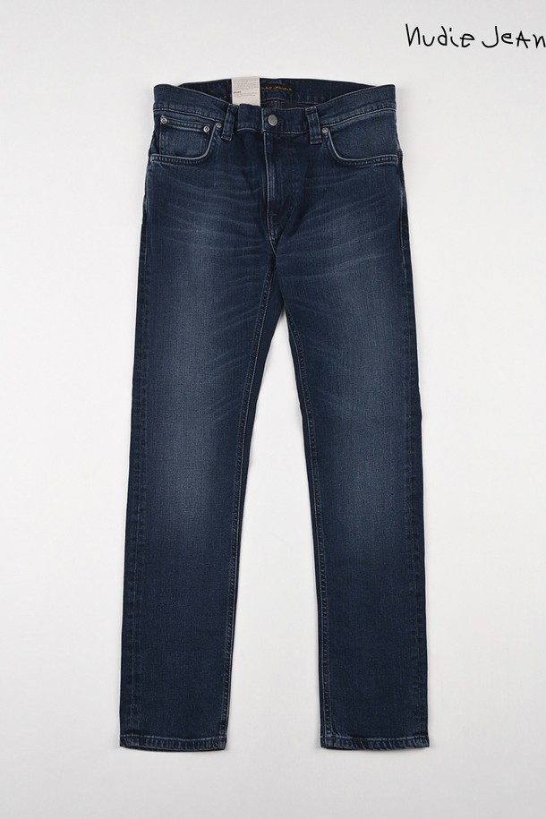 Nudie Jeans - 데님 - [누디진] 씬핀 Black Weft Indigo / 112918