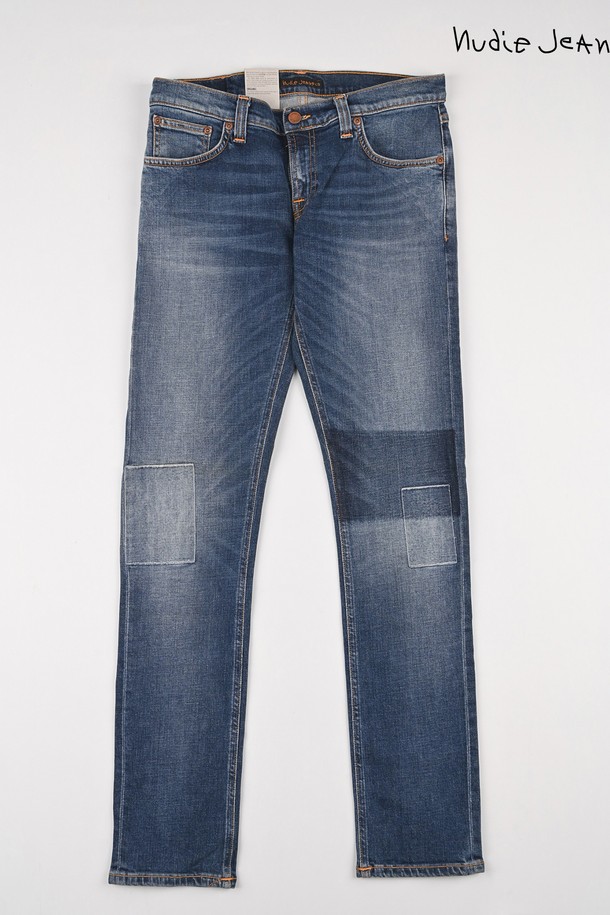 Nudie Jeans - 데님 - [누디진] Long John Clean Patches / 112400