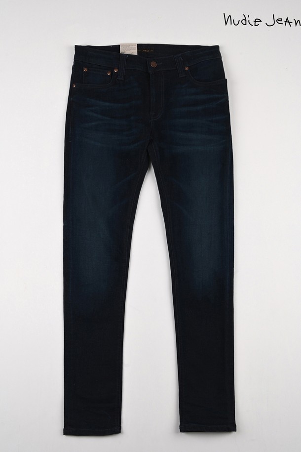 Nudie Jeans - 데님 - [누디진] Skinny Lin Navy Stitch / 112046