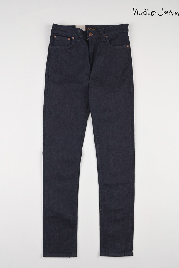 Nudie Jeans - 데님 - [누디진] Pipe led dry dark navy / 111891