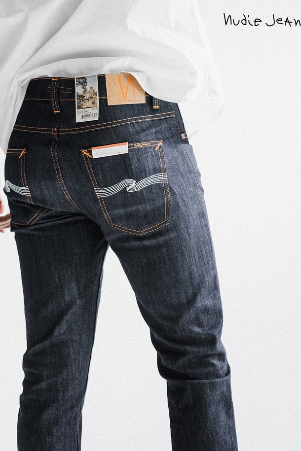 Nudie Jeans - 데님 - [누디진] 린딘  Dry Ecru Embo / 112742