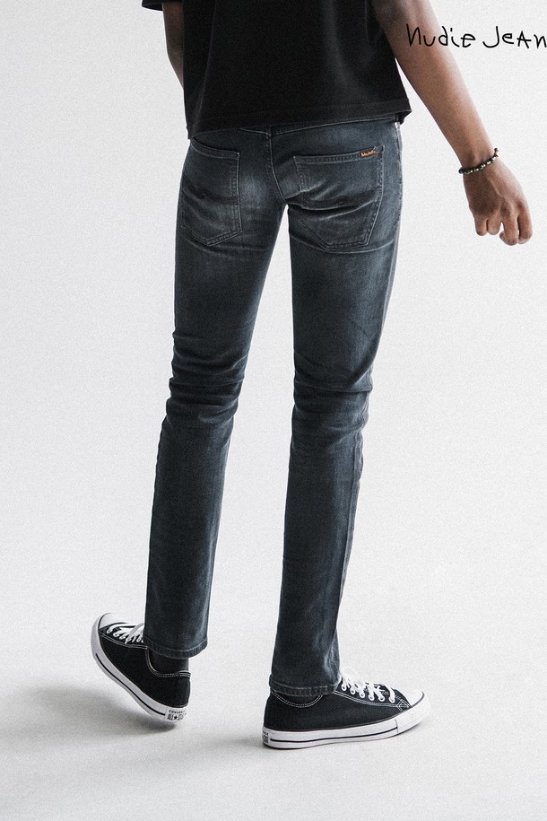 Nudie Jeans - 데님 - [누디진] 씬핀 Org Black And Grey / 111300