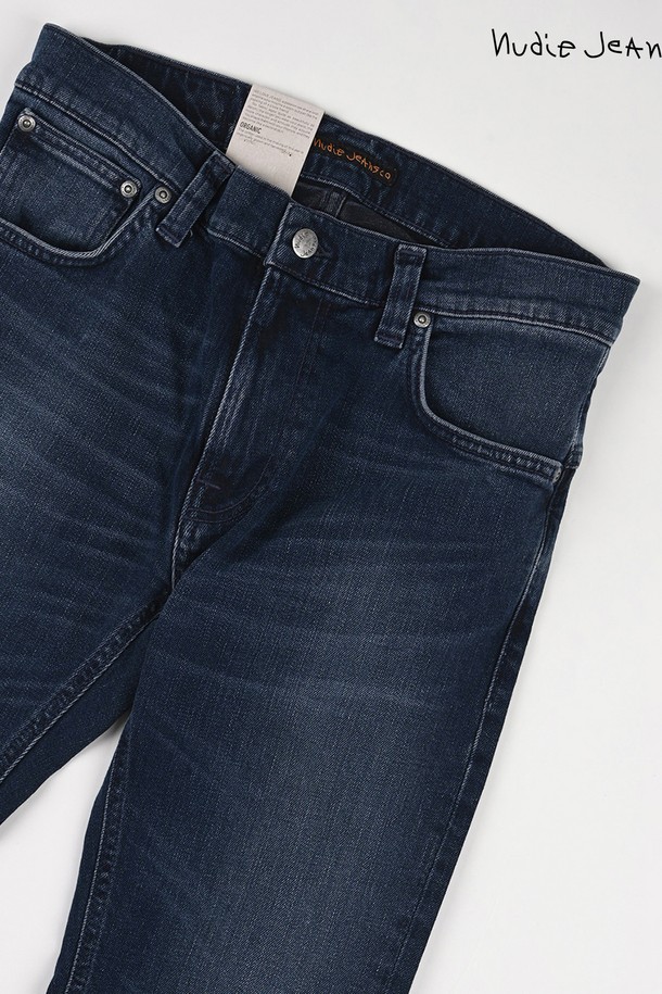 Nudie Jeans - 데님 - [누디진] 씬핀 Black Weft Indigo / 112918