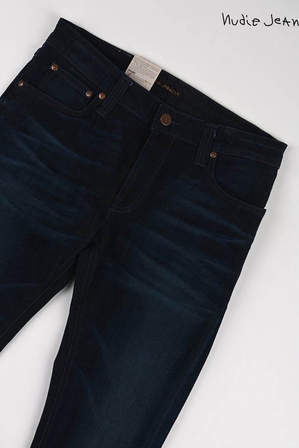 Nudie Jeans - 데님 - [누디진] Skinny Lin Navy Stitch / 112046