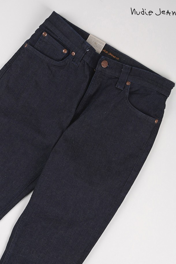 Nudie Jeans - 데님 - [누디진] Pipe led dry dark navy / 111891