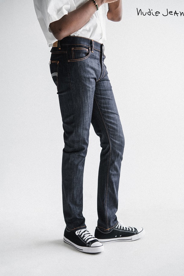 Nudie Jeans - 데님 - [누디진] 린딘  Dry Ecru Embo / 112742