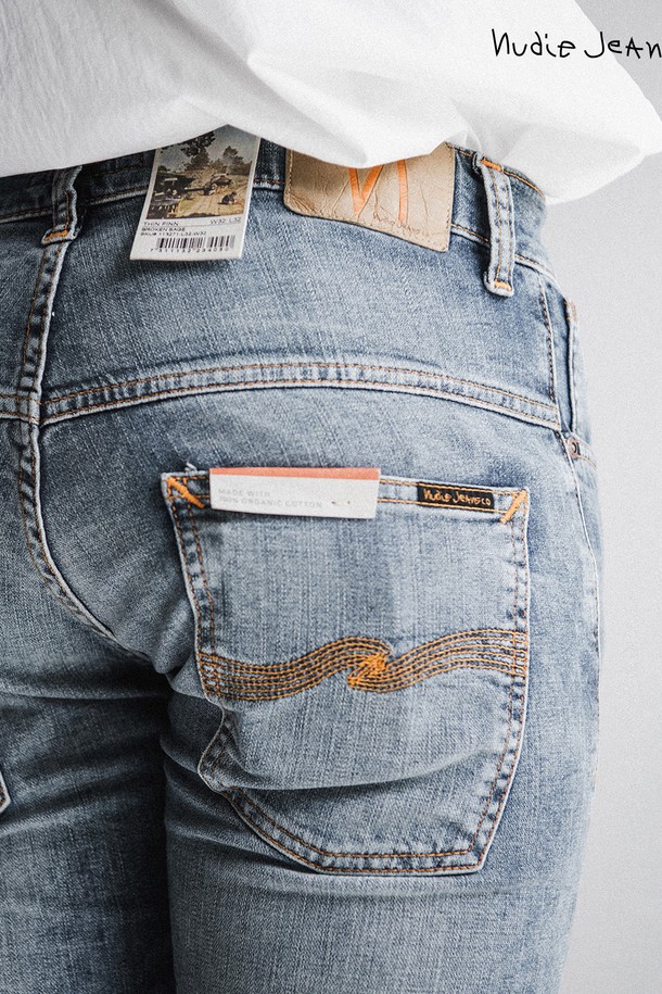 Nudie Jeans - 데님 - [누디진]  씬핀 Broken sage / 113271