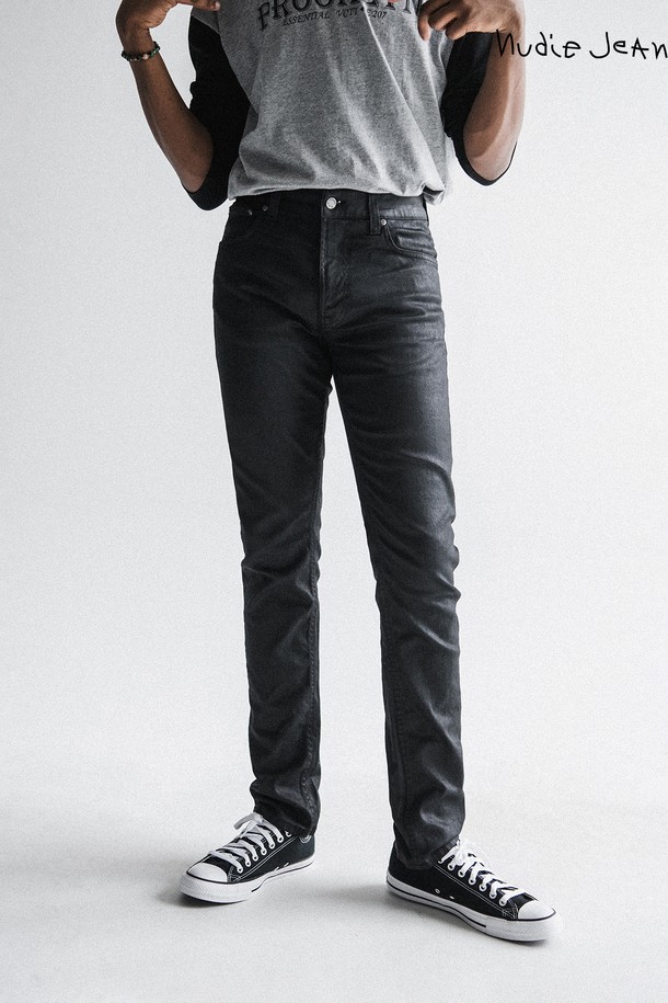 Nudie Jeans - 데님 - [누디진] 린딘 Back2Black / 112740