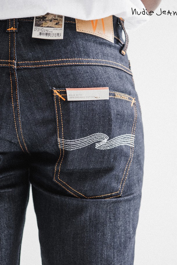 Nudie Jeans - 데님 - [누디진] 그림팀 Dry Ecru Embo / 113506