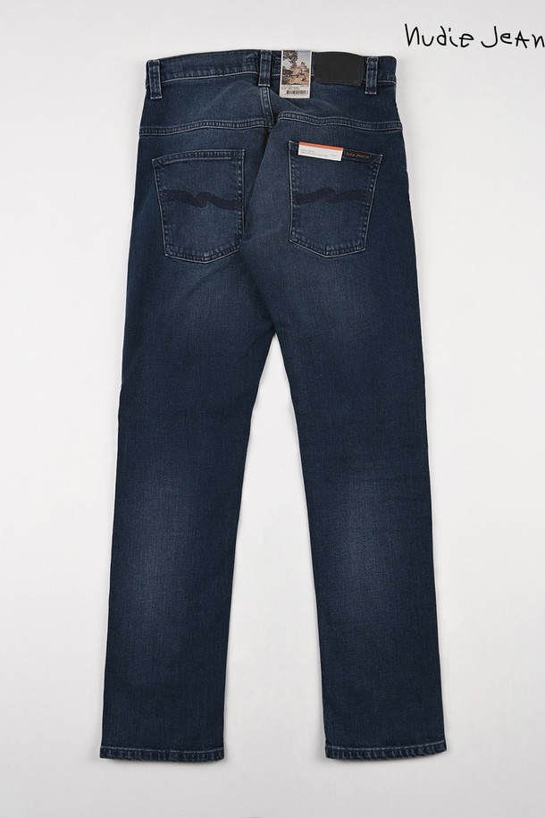 Nudie Jeans - 데님 - [누디진] 씬핀 Black Weft Indigo / 112918