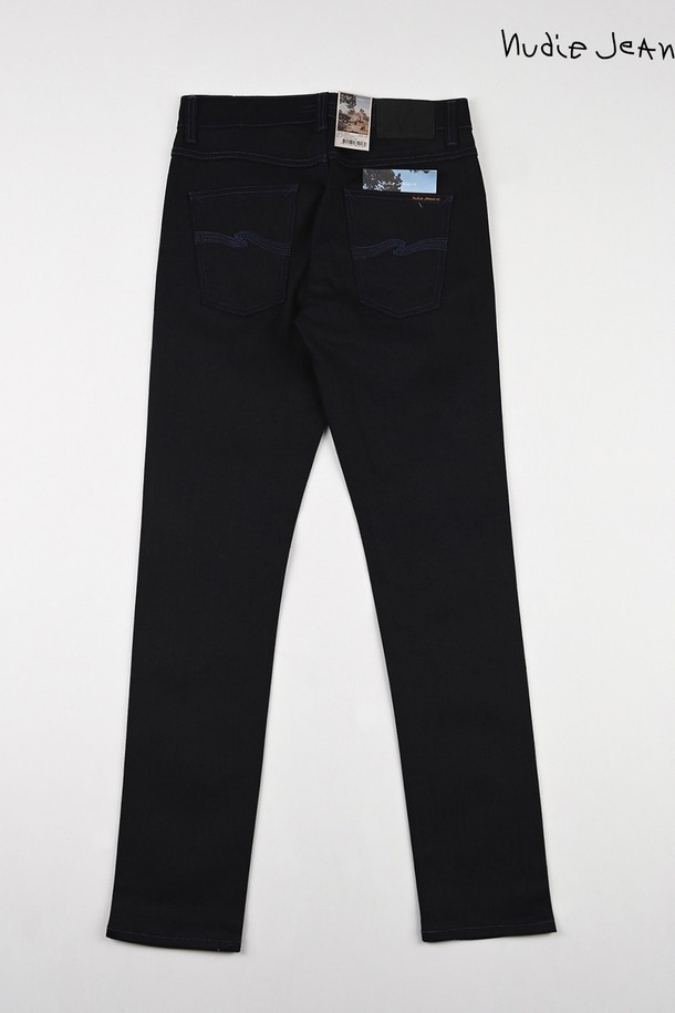 Nudie Jeans - 데님 - [누디진] 린딘 Dry Black Indigo / 112226