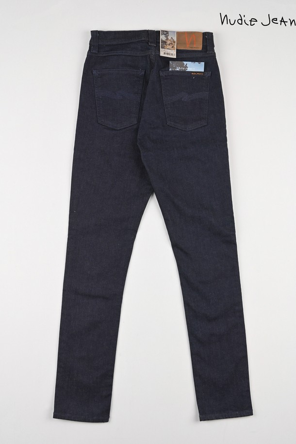 Nudie Jeans - 데님 - [누디진] Pipe led dry dark navy / 111891