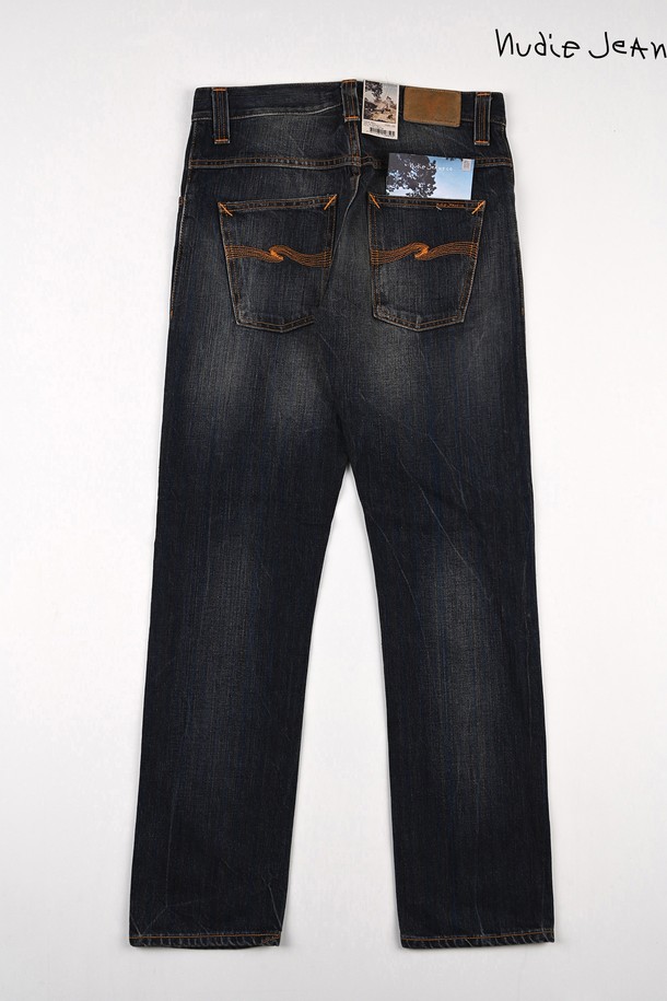 Nudie Jeans - 데님 - [누디진] Hank rey org. black rain / 111311