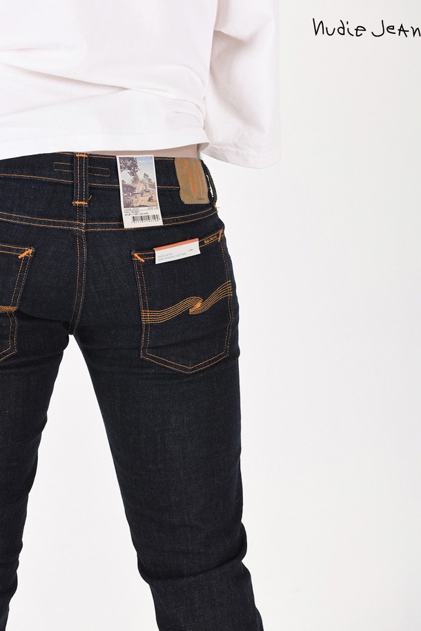 Nudie Jeans - 데님 - [누디진] 롱존 Twill Rinsed / 111287