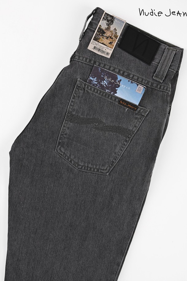 Nudie Jeans - 데님 - [누디진] 그림팀 Organic Grey Phantom / 111471