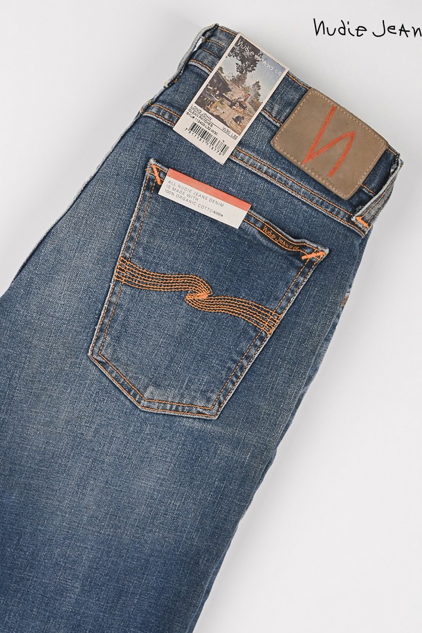 Nudie Jeans - 데님 - [누디진] Long John Clean Patches / 112400