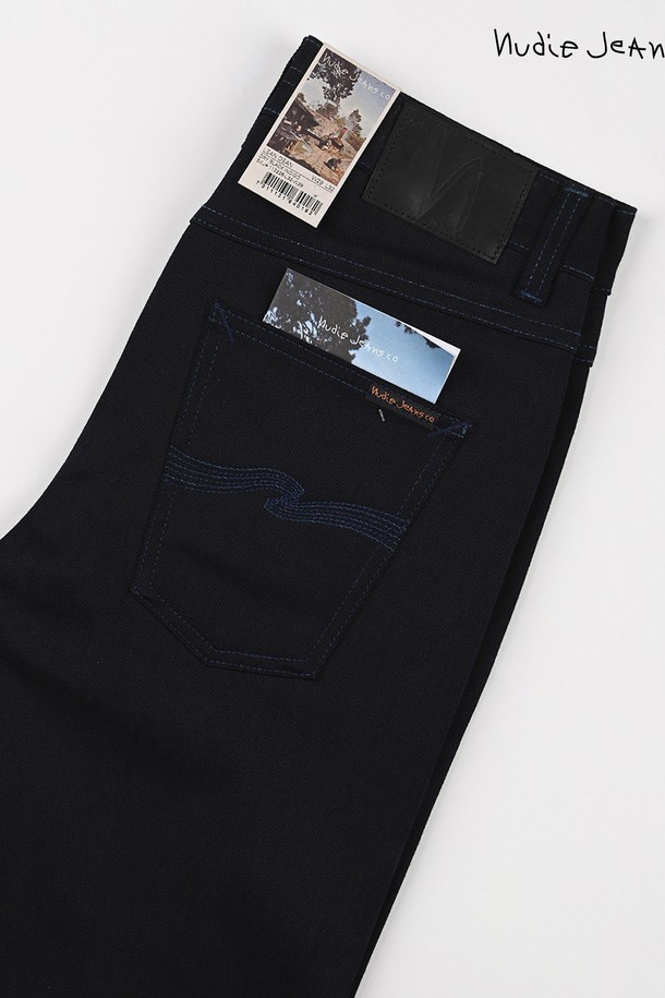 Nudie Jeans - 데님 - [누디진] 린딘 Dry Black Indigo / 112226