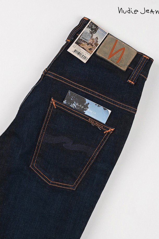 Nudie Jeans - 데님 - [누디진] 씬핀 Dark Navy Dip / 112127