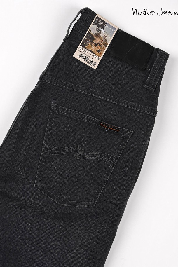 Nudie Jeans - 데님 - [누디진] 씬핀 grey onyx / 111704