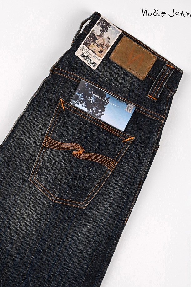 Nudie Jeans - 데님 - [누디진] Hank rey org. black rain / 111311