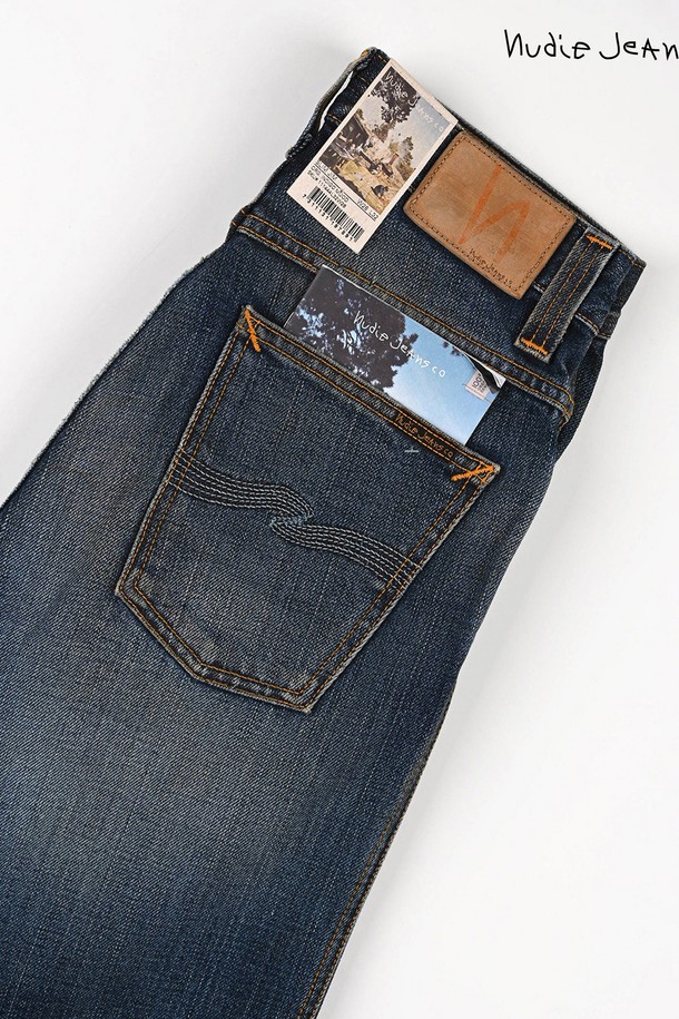 Nudie Jeans - 데님 - [누디진] Slim Jim org indigo mood / 111444