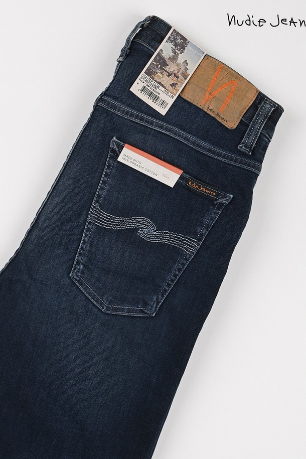 Nudie Jeans - 데님 - [누디진] Dude Dan black on blue / 112912