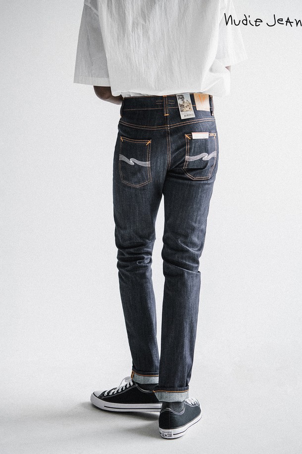 Nudie Jeans - 데님 - [누디진] 린딘  Dry Ecru Embo / 112742