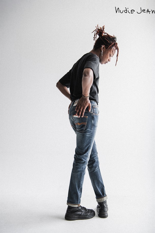 Nudie Jeans - 데님 - [누디진] 씬핀 Oscar Worn Dark / 112917