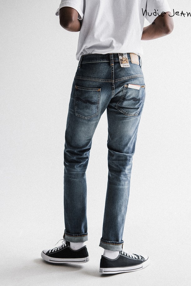 Nudie Jeans - 데님 - [누디진] 씬핀 Blue Temple / 113272