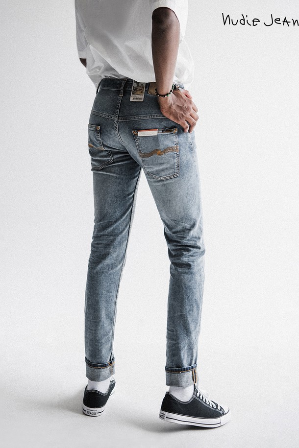 Nudie Jeans - 데님 - [누디진]  씬핀 Broken sage / 113271