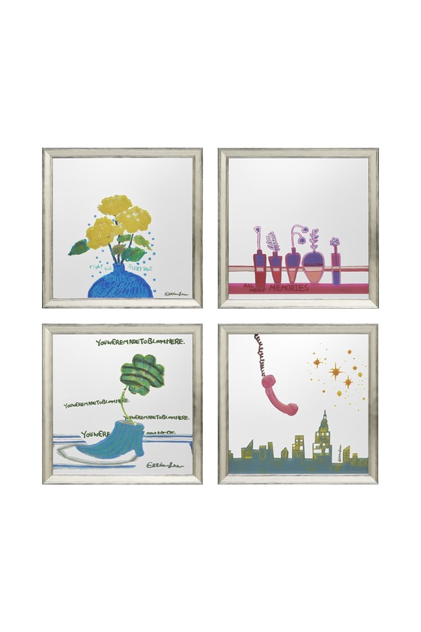 [GOLANY] 이엘리 작가의 Line Flow Mirror small은 예술적인 디자인이 돋보이는 거울입니다. 알루미늄과 거울 소재로 제작되었으며, 라인 플로우 디자인과 멀티컬러가 조화롭게 어우러져 아티스틱하고 판타지한 분위기를 연출합니다. 자연스러운 일상 공간에 동화적인 스토리를 더하며, 다양한 분위기를 연출할 수 있습니다. 장식용 및 실용성을 겸비하여 인테리어 소품으로 활용하기 좋습니다. 부드러운 극세사 천이나 페이퍼타월로 닦아 관리해주세요.
