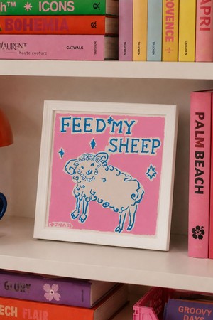 클리 작가의 Feed my sheep - Pink