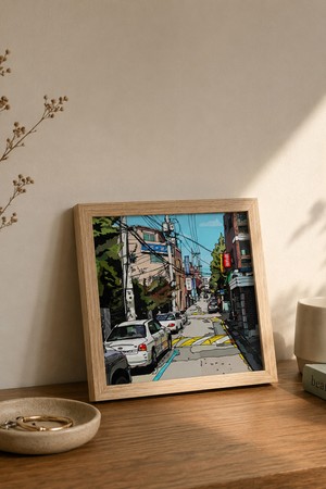 유재흥 작가의 기억이 머무는 오후