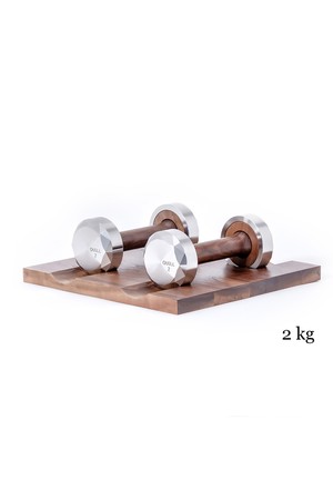 QUELL Dumbbell [Fortis] 2kg / 덤벨 [포르티스] 2kg_SILVER-a