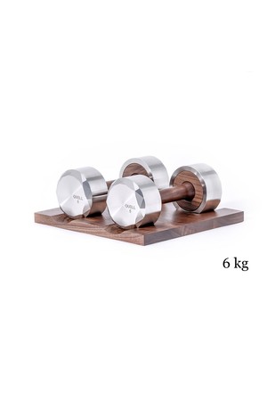 QUELL Dumbbell [Fortis] 6kg / 덤벨 [포르티스] 6kg_SILVER-a