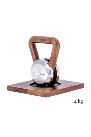QUELL Kettlebell [Lapillus] 4kg / 케틀벨 [라필루스] 4kg_SILVER-a