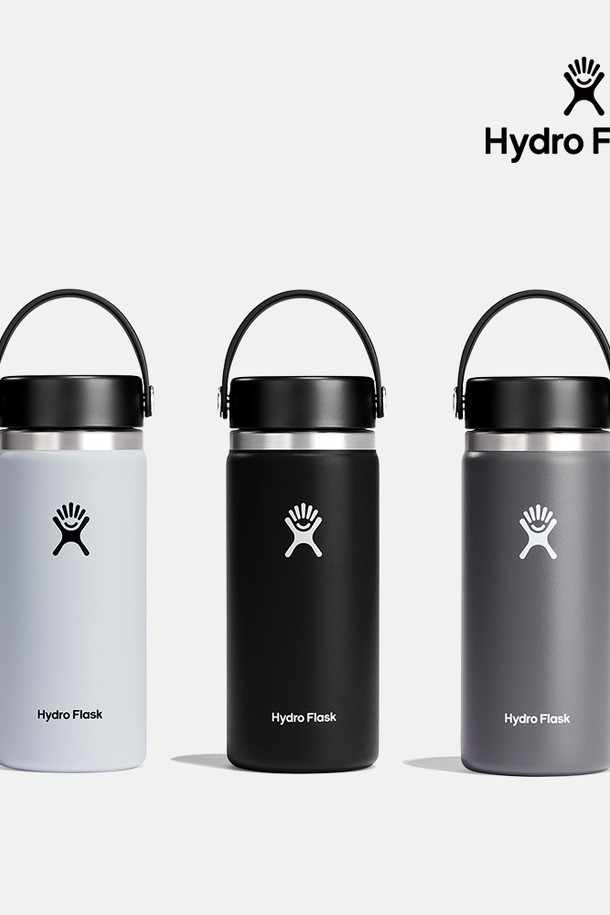 Hydro Flask - 캠핑용품 - [Hydro Flask] 하이드로 플라스크 16온즈 와이드 플렉스캡 (473ml)