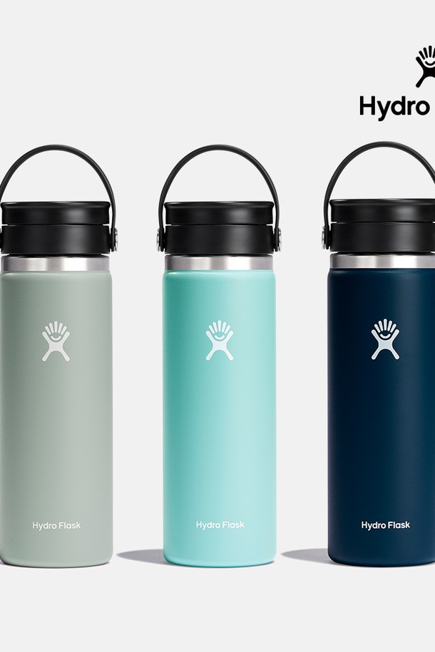 Hydro Flask - 캠핑용품 - [Hydro Flask] 하이드로 플라스크 20온즈 와이드 플렉스십리드 (591ml)