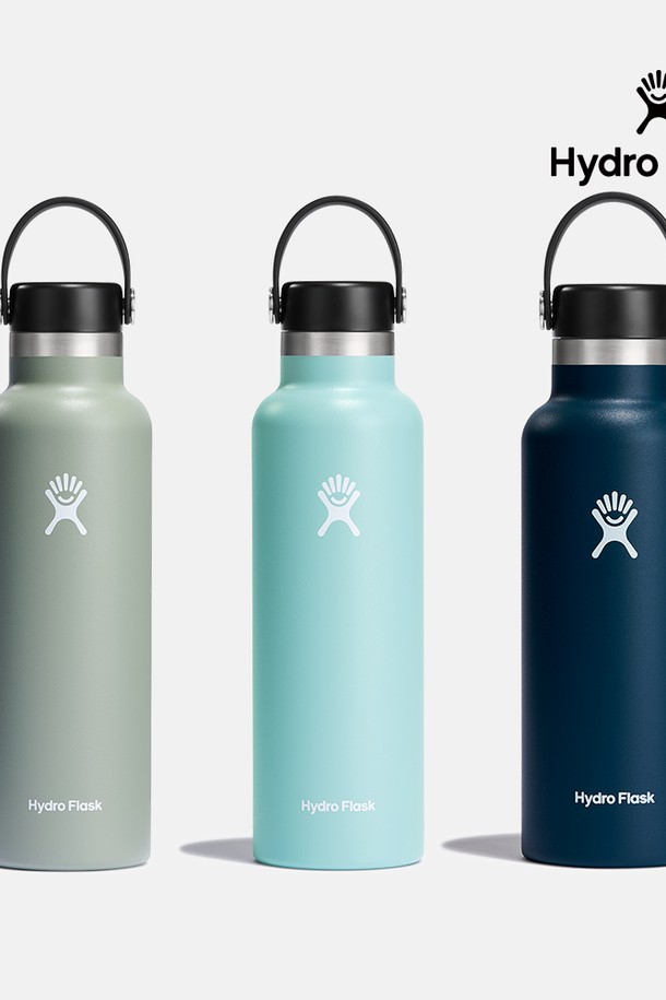 Hydro Flask - 캠핑용품 - [Hydro Flask] 하이드로 플라스크 21온즈 스탠다드 플렉스캡 (621ml)