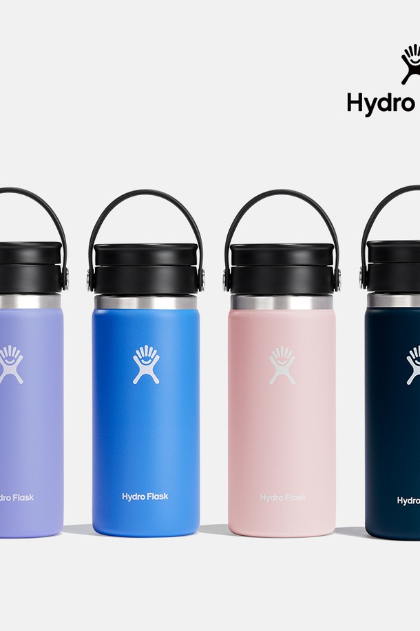 Hydro Flask - 캠핑용품 - [Hydro Flask] 하이드로 플라스크 16온즈 와이드 플렉스십리드 (473ml)