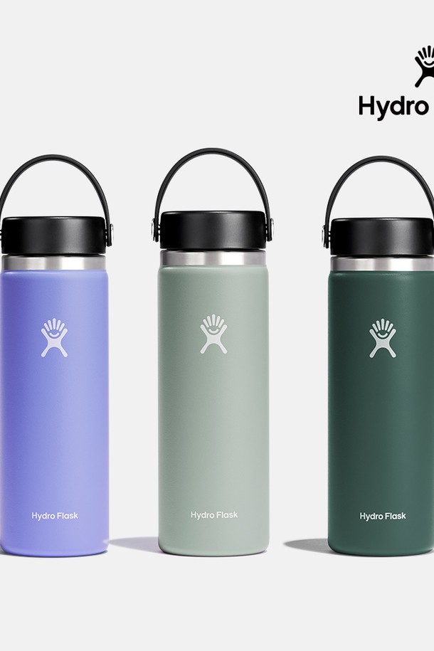 Hydro Flask - 캠핑용품 - [Hydro Flask] 하이드로 플라스크 20온즈 와이드 플렉스캡 (591ml)