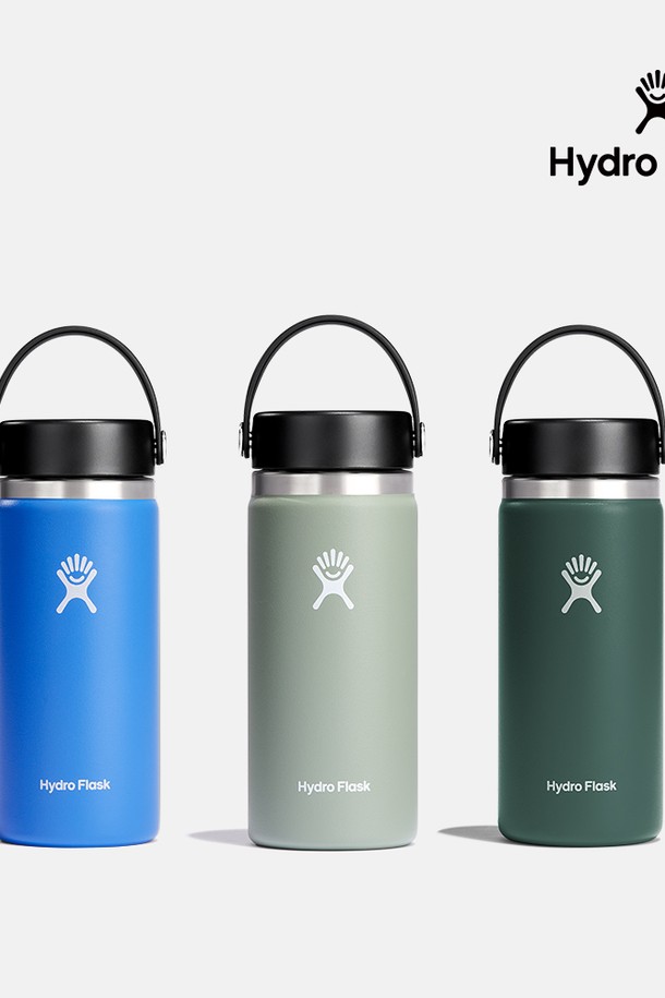 Hydro Flask - 캠핑용품 - [Hydro Flask] 하이드로 플라스크 16온즈 와이드 플렉스캡 (473ml)