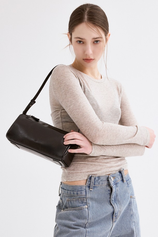 FOVERE - 숄더백 - Toby square cross bag_(2 colors)