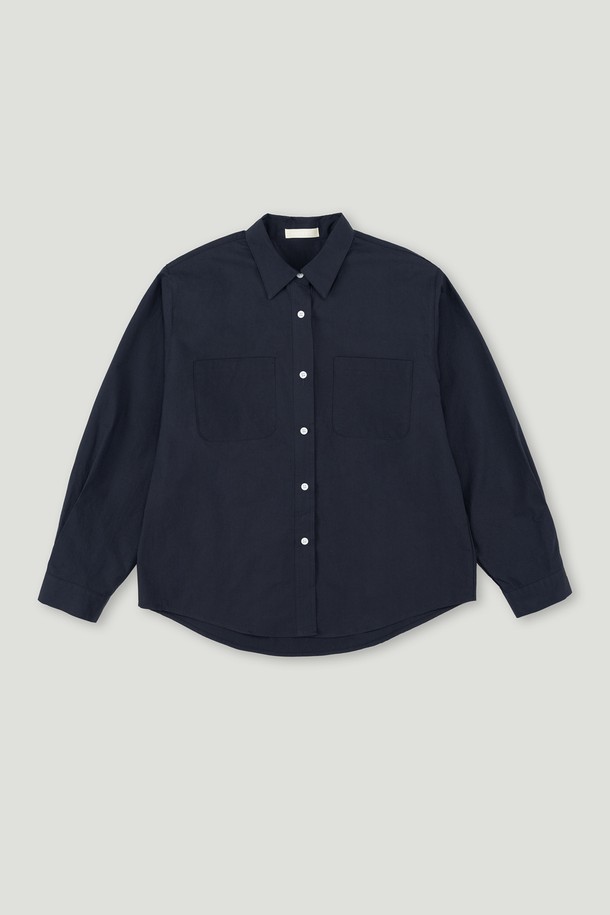 FOVERE - 셔츠 - First shirt_navy