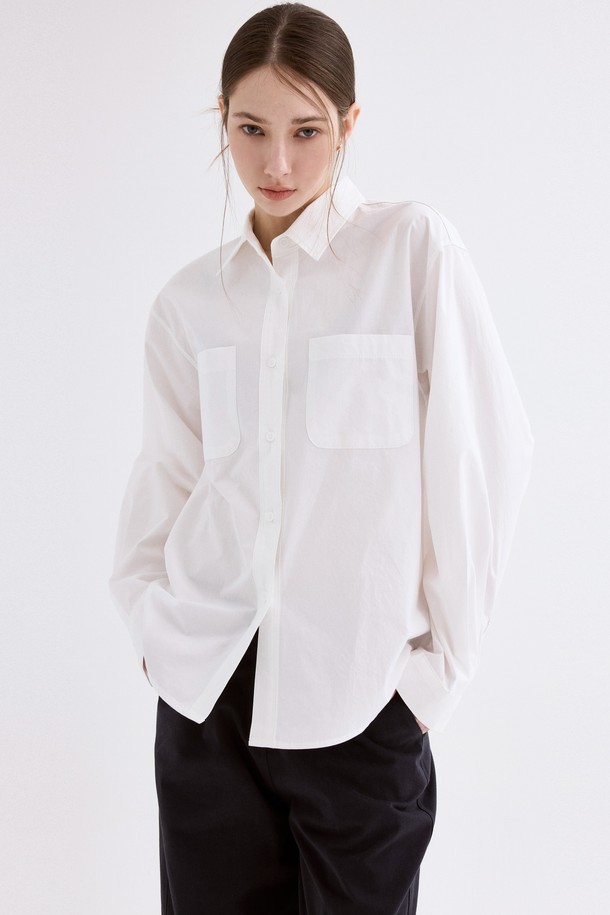 FOVERE - 셔츠 - First shirt_white