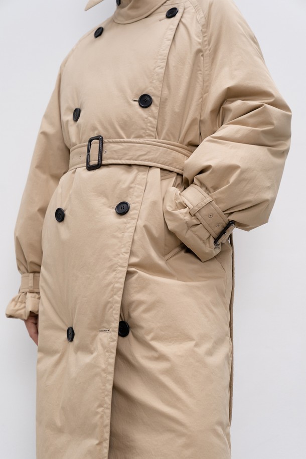 JAIN SONG - 트렌치코트 - [22FW] Jain Song Goose Down Trench Coat [JVJC201]