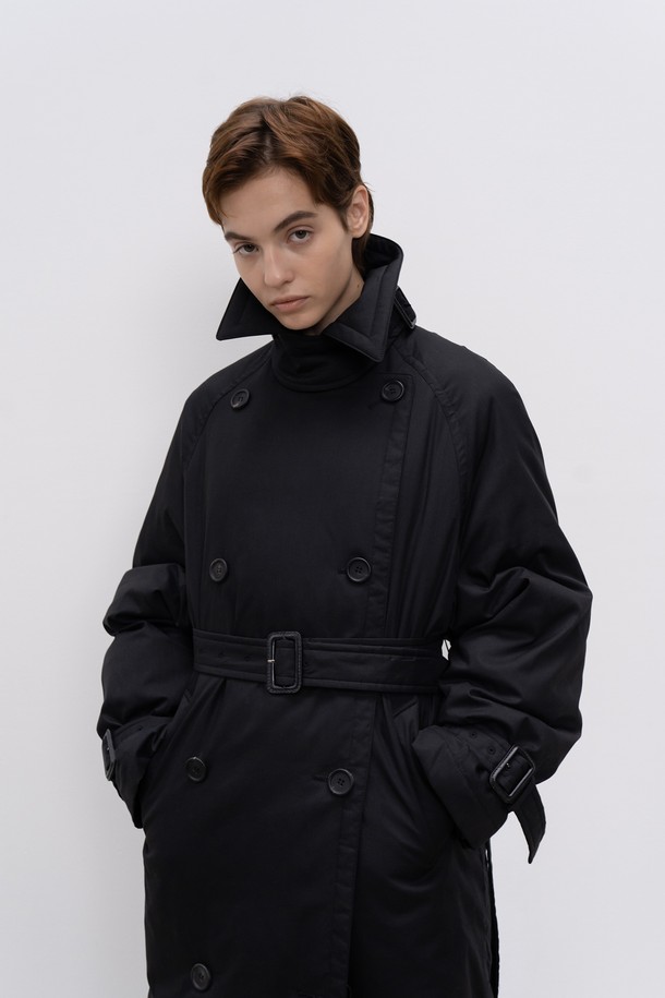 JAIN SONG - 트렌치코트 - [22FW] Jain Song Goose Down Trench Coat [JVJC201]